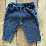 Dark Blue Knit Pants | 3-6 mo | Little Treasure