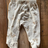 Animal Print Footie Pants | 3-6 mo