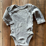 Gray Onesie | 3-6 mo | Carter's