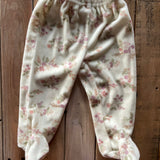 Floral Footie Leggings | 3-6 mo