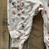 Super Soft Flowers Zip Up Pajama | Modern Moments