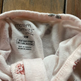 Super Soft Flowers Zip Up Pajama | Modern Moments