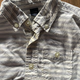 Stripe Button Down Long Sleeve | 12-18 mo | Baby Gap