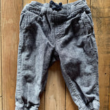 Gray Denim Jogger Pants | 12-18 mo | Janie & Jack