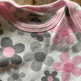 Retro Flowers Short Sleeve Onesie | Gerber