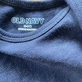 Navy Short Sleeve Onesie | Old Navy