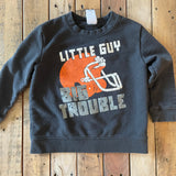 Little Guy Big Trouble Crewneck | 3T | Circo