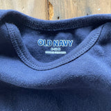 Navy Short Sleeve Onesie | Old Navy