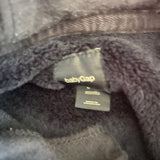 Navy Blue Fleece Zip Up Hoodie | 6-9 mo | Baby Gap
