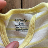 Yellow Stripe Onesie | 6-9 mo | Carter's