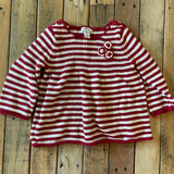 Red Knitted Dress | 12-18 mo | Greendog