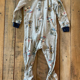 Ninja Zip Up Pajama | 9-12 mo | Carter's
