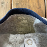 Ninja Zip Up Pajama | 9-12 mo | Carter's