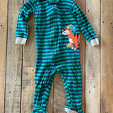 Tiger Stripe Zip Up Pajama | 9-12 mo | Carter's