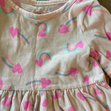 Rainbows & Hearts Dress | 12-18 mo | Cat & Jack