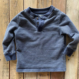 Navy Long Sleeve Henley | Garanimals