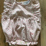 Ruffled Red Heart Romper | 0-3 mo | Petite Plum