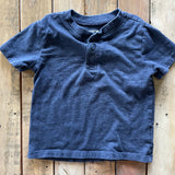 Navy Short Sleeve Henley | Garanimals