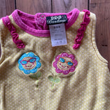 Sunny Flower Romper | 6-9 mo | DDG