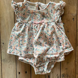 Flower Ruffle Romper | 6-9 mo | First Impressions