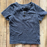 Navy Short Sleeve Henley | Cat & Jack