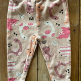 Pink Dino Pants | 6-9 mo