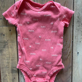 Rose Bonbon Onesie | 0-3 mo | Carter's