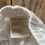 White Bow Pants | 6-9 mo | First Impressions