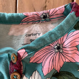 Blue Floral Long Sleeve | 6-9 months | Carter's