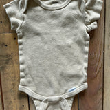 Gray Onesie | 0-3 mo | Gerber