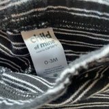 Black & White Stripe Pants | 0-3 mo | Carter's
