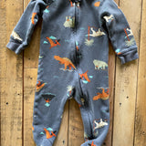 Dinosaur Zip Up Pajama | Carter's