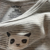 Stripe Panda Sleep Gown | 0-3 mo | Carter's