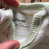 Green Stripe Set | 0-3 mo | Little Me