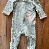 Llama Zip Up Pajama | 6-9 mo | Carter's
