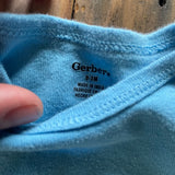 Skyblue Onesie | 0-3 mo | Gerber