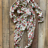 Hot & Spicy Zip Up Pajama | Bums & Roses