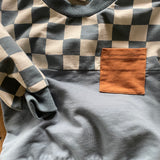 Blue Checkered Set