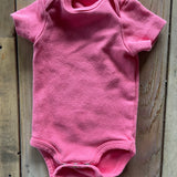 Organic Pink Onesie | newborn | Primary