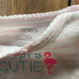 Flamingo Onesie | newborn | Carter's