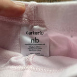 Blush Pink Footie Pants | newborn | Carter's