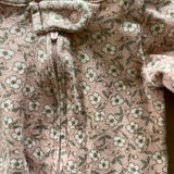 Pink Daisies Zip Up Pajama | newborn | Carter's