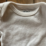 White Onesie | newborn | Carter's