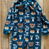 Animal Fleece Zip Up Pajama | 4T | The Children's Place