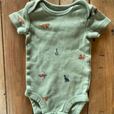 Green Dino Onesie | newborn | Carter's