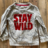 Stay Wild Long Sleeve | 3T | Carter's