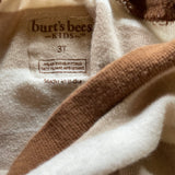 Brown Stripe Set | 3T | Burt's Bees