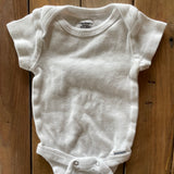 White Onesie | newborn | Gerber