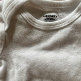 White Onesie | newborn | Gerber