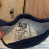 Stiped Onesie | 3-6 mo | HB